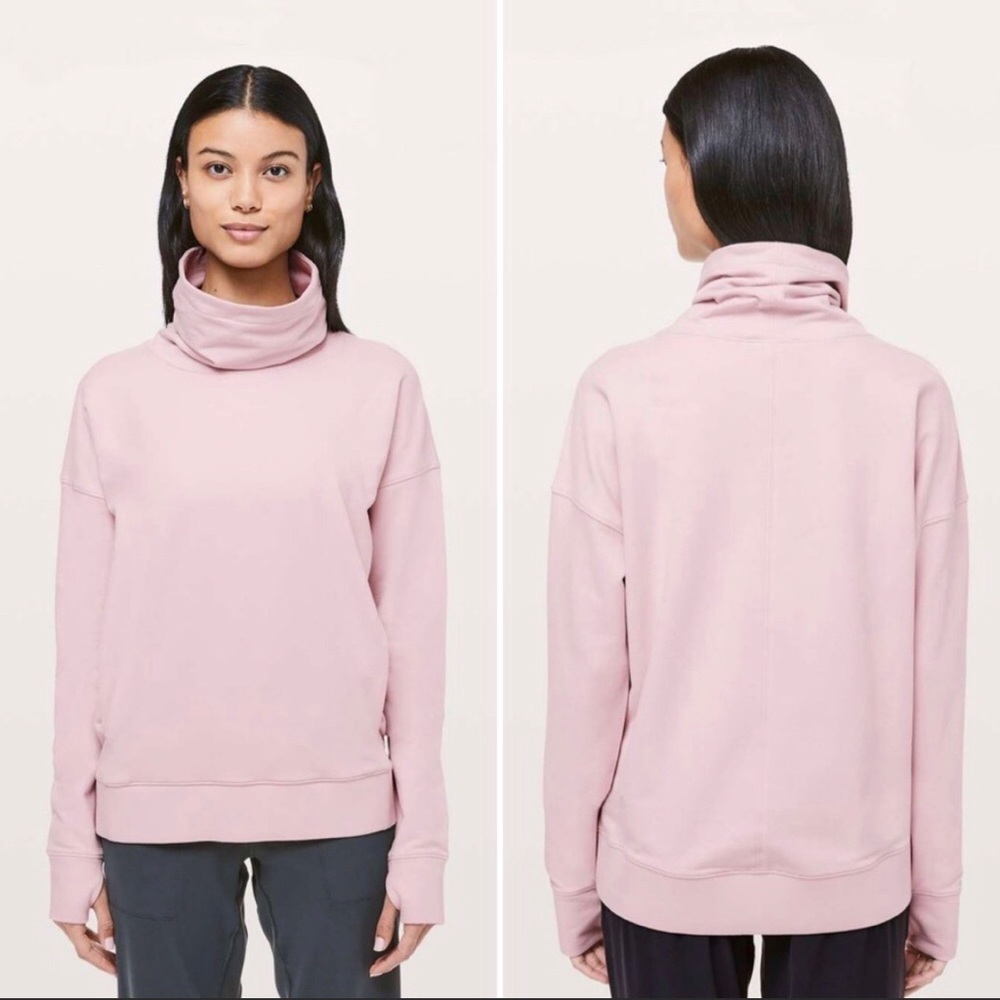 SOLD Lululemon Go Forward Pullover Porcelain Pink